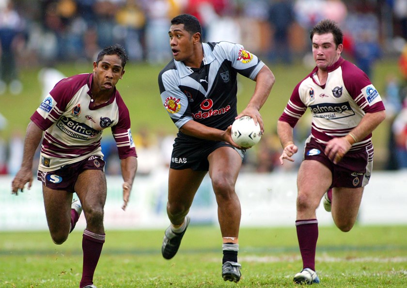 Warriors great Ali Lauitiiti, who played 394 matches in the NRL and Super League, as well as 18 Tests for New Zealand and four for Samoa, is now enjoying watching daughter Ivana play. 