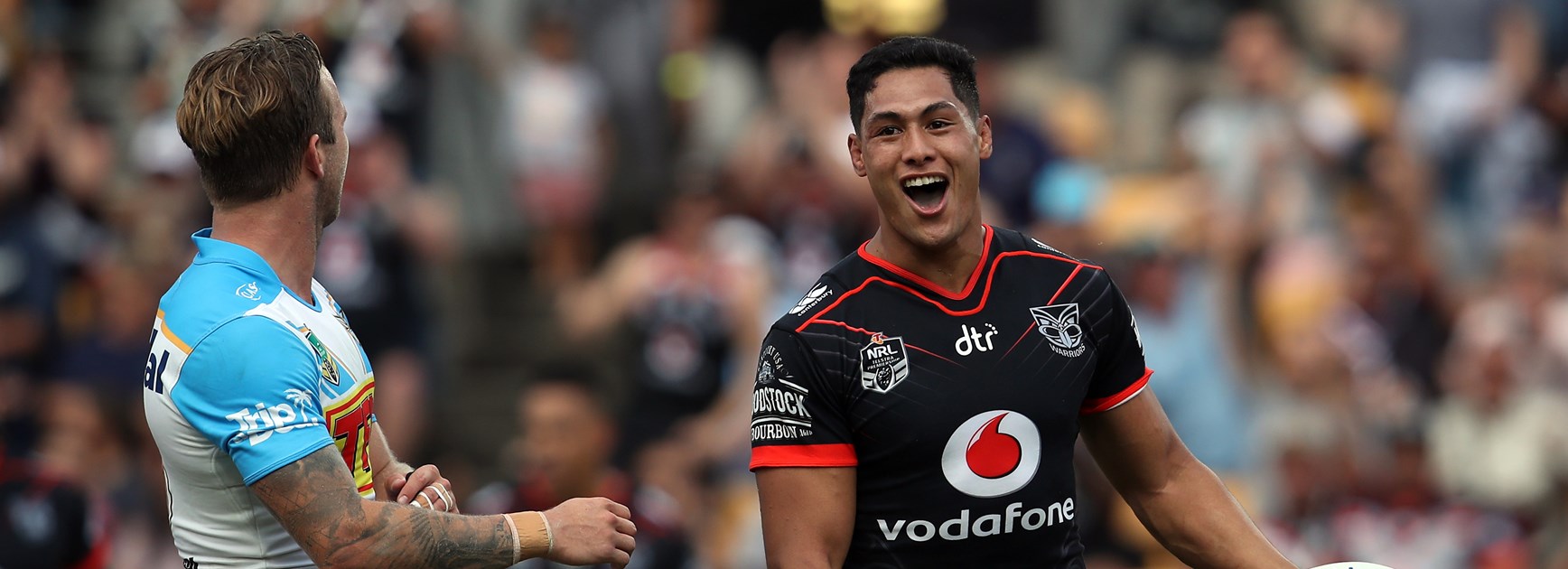 Warriors fullback Roger Tuivasa-Sheck.
