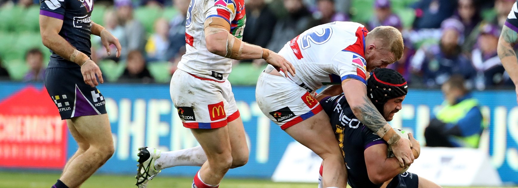 Knights back-rower Mitchell Barnett.
