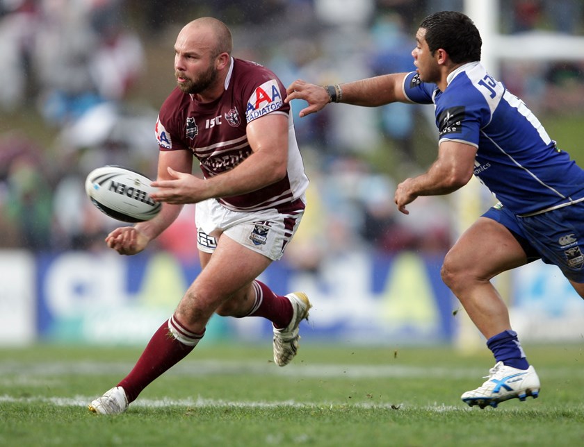 Former Manly back-rower Glenn Stewart.