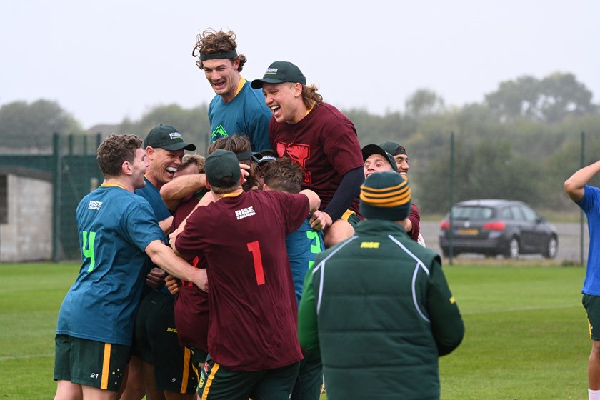 Kangaroos players are pushing each other to strive for success