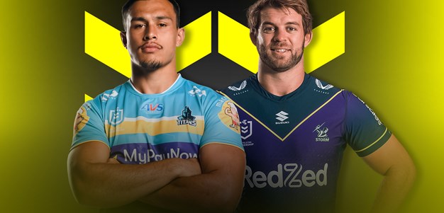 Titans v Storm: Gold Coast unchanged; Four fresh faces for Bellamy's men