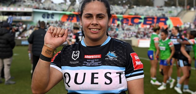 Davis-Welsh happy to wing it for Sharks in NRLW return