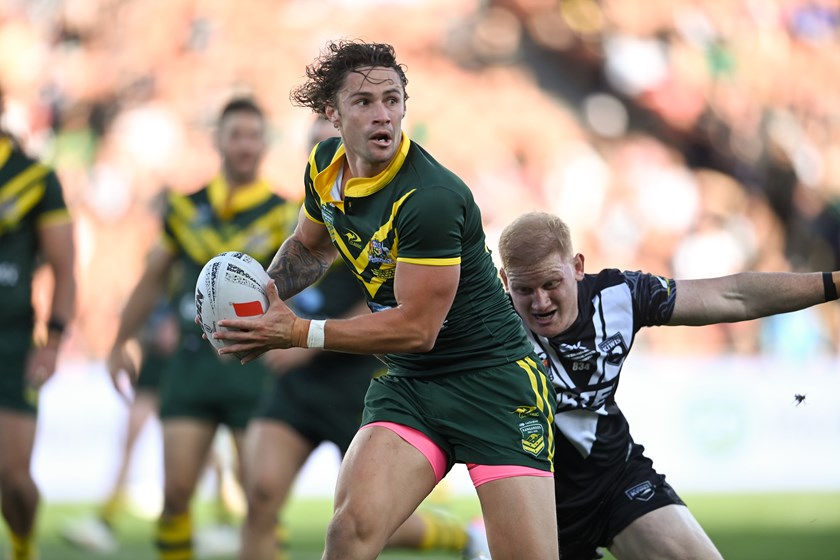 Nicho Hynes regained his belief playing alongside Daly Cherry-Evans in the 2023 Kangaroos squad