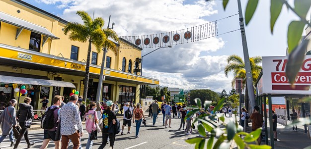 Caxton Street road closure during NRL Magic Round