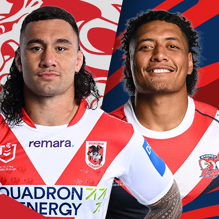 Dragons v Roosters: Leilua, Stewart return; Walker's back